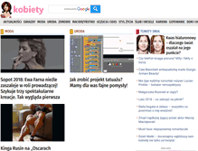 Tablet Screenshot of czerwoneobcasy.pl